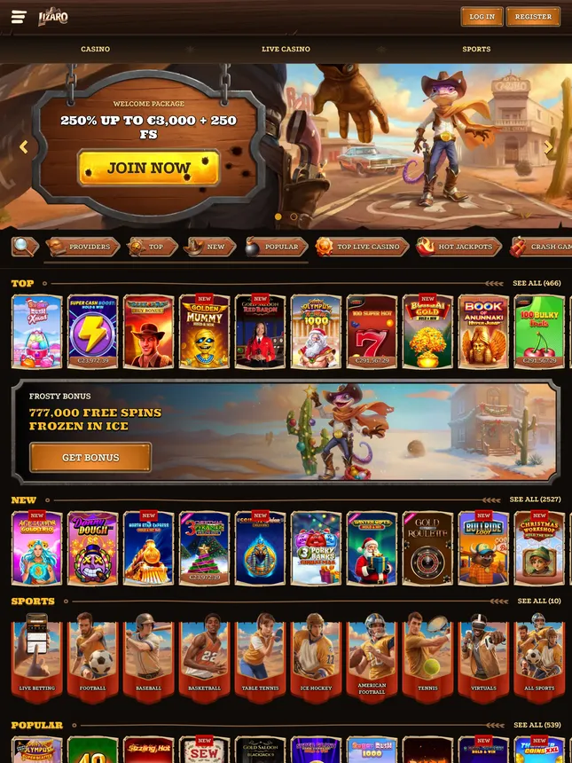 Screenshot van crashspellen beschikbaar bij Lizaro Casino